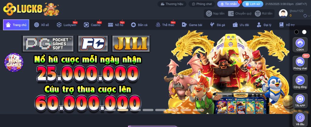Trong giới thiệu Luck8, nhiệm vụ được thể hiện rõ ràng