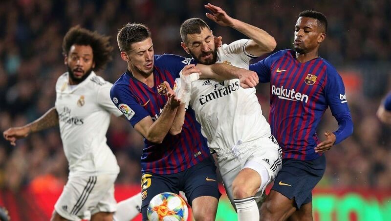 Trận kèo giữa Real Madrid và Barcelona